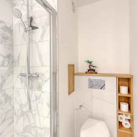 Apartment La Perle Blanche- Chic- Metro L1 Saint-Mande