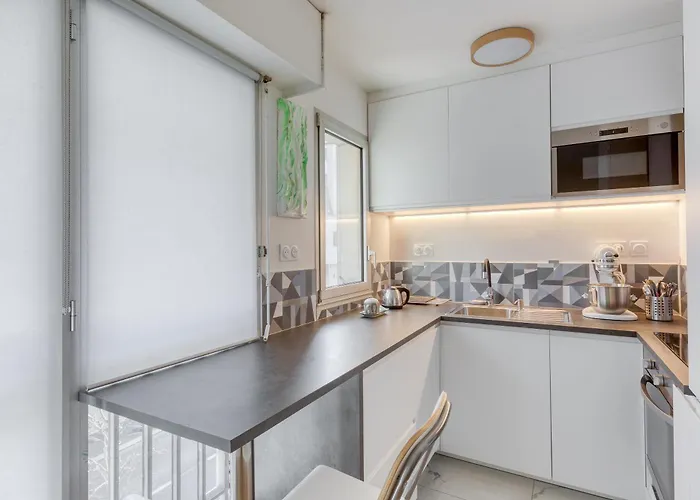 Apartman La Perle Blanche- Chic- Metro L1